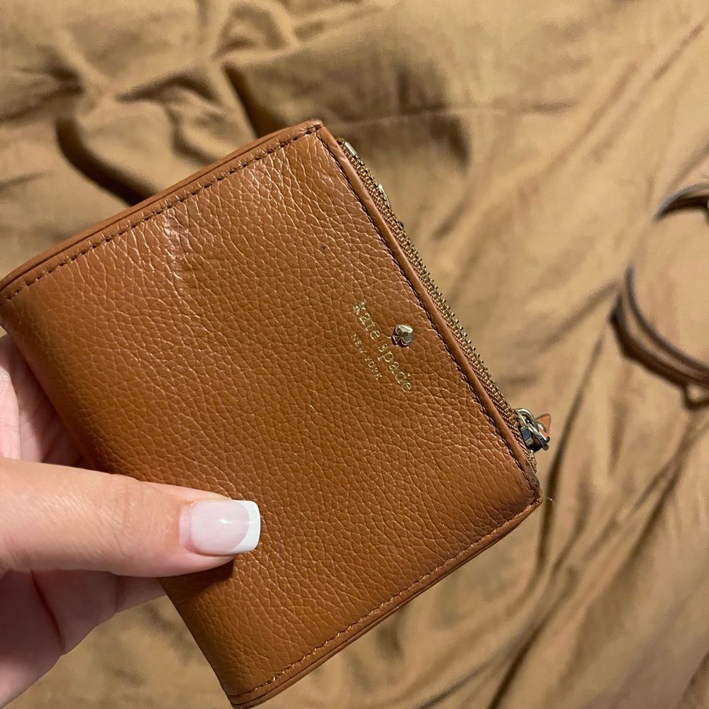 Kate Spade Tan Leather Wallet